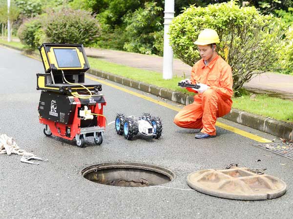 延寿管道机器人检测