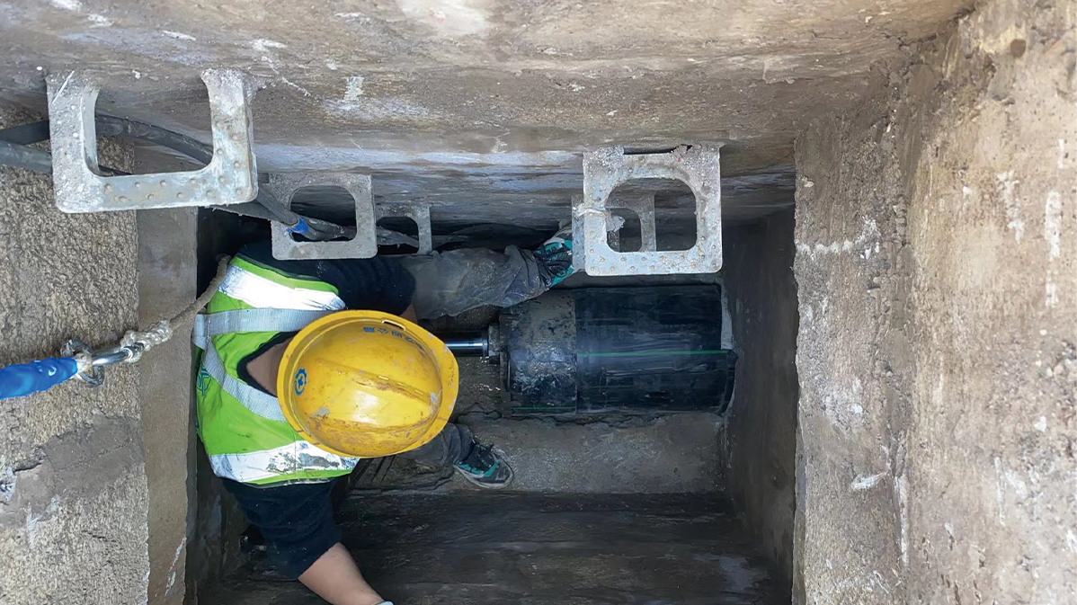 延寿HDPE短管内衬法